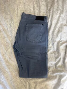 7 For All Mankind Men's Slate-Gray Slim Straight Jeans